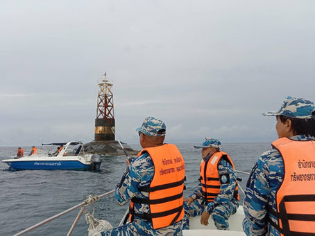 Patrol the marine resource protected area, Losin Island