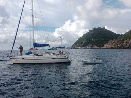 Intercept The Group of Fish Smugglers in the Coral Reef Before the Incident