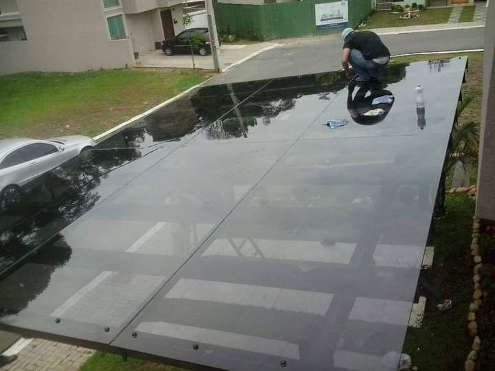 Cobertura der vidro em Curitiba