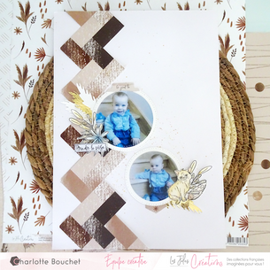 Page "Prendre la pose" réalisée par Charlotte Bouchet