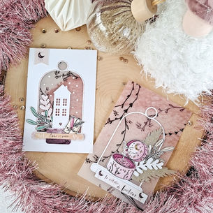 Duo de cartes "Comme un poème" par Au Petit Bout de Papier