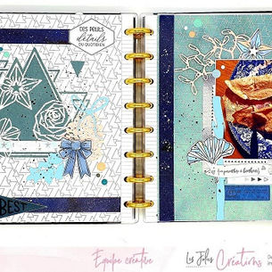 Double-page "Petits détails" réalisée par Thai