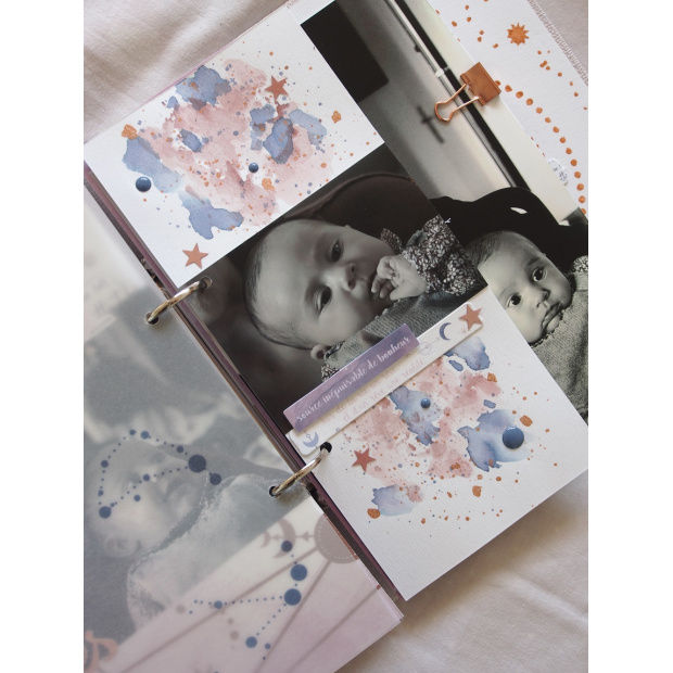 Miniature : Kit Mini album "Moments précieux" et sa fiche technique + vidéo exclusive