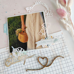 Page "Ces tendres moments" réalisée par Mme p'tit pois