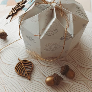 Création "Une balade en automne" réalisée par Mme p'tit pois