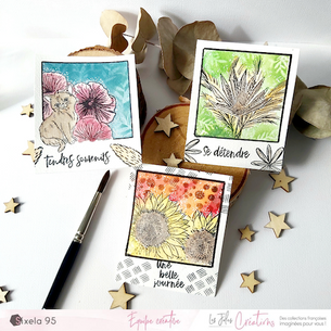 Trio de Polaroïds réalisé par Sixela 95