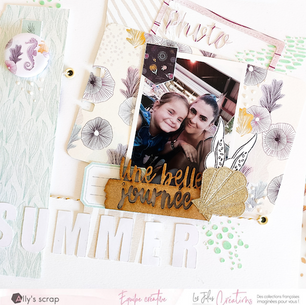 Page "Une belle journée" réalisée par Ally's Scrap