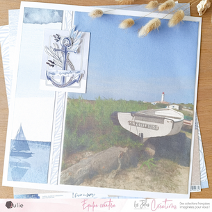 Page "Escapade" réalisée par Julie