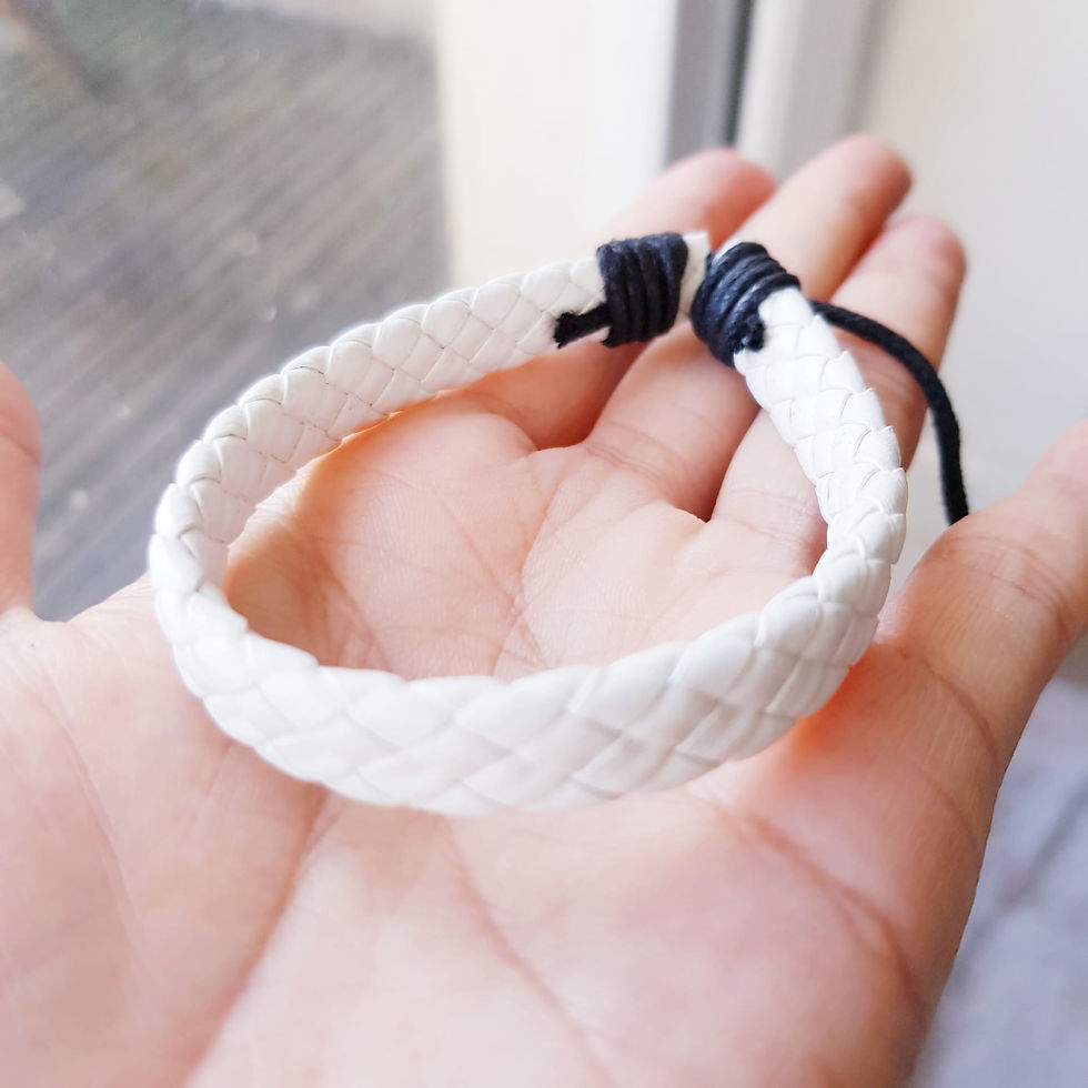 Miniature : Adjustable Leather Bracelet