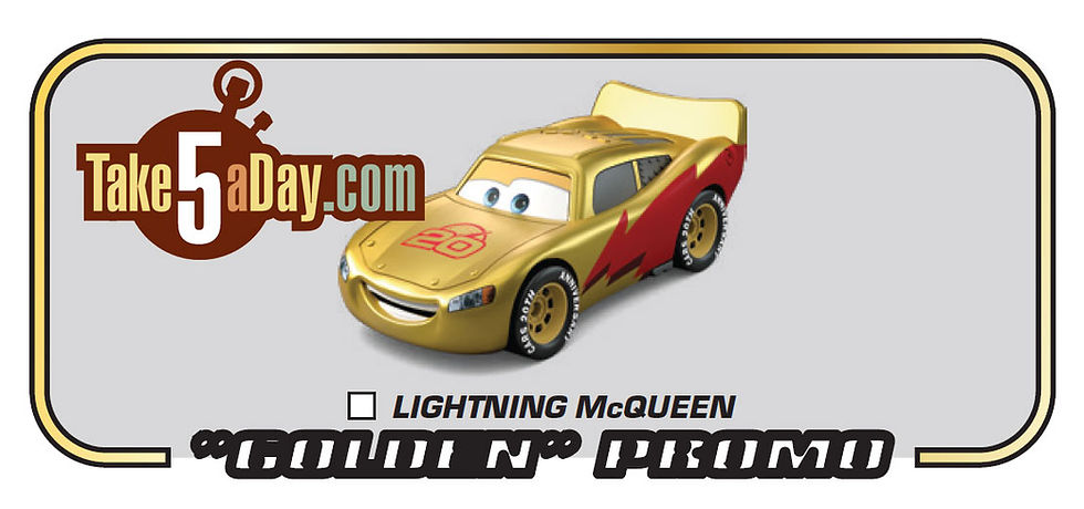 20th Anniversary Lightning McQueen Golden Promo Coming Soon
