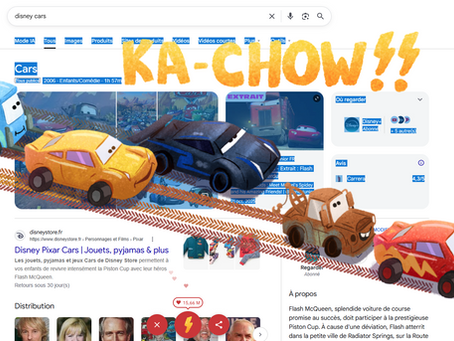 A Little Disney Cars Surprise on Google!