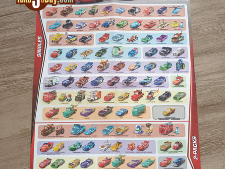 2026 Mattel Disney Pixar Cars Collector Poster