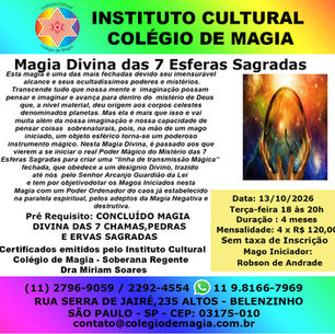Magia Divina das 7 Ervas Sagradas - 13/10/2026 - Terça feira