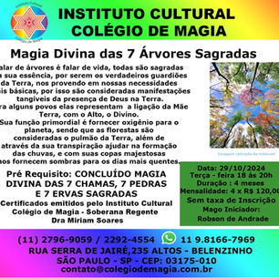 Magia Divina das 7 Árvores Sagradas - Terça Feira