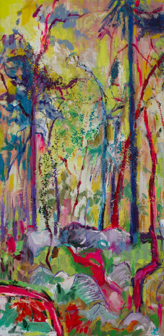 Jardin d'hiver solaire
Acrylique sur toile de Linda Clerget