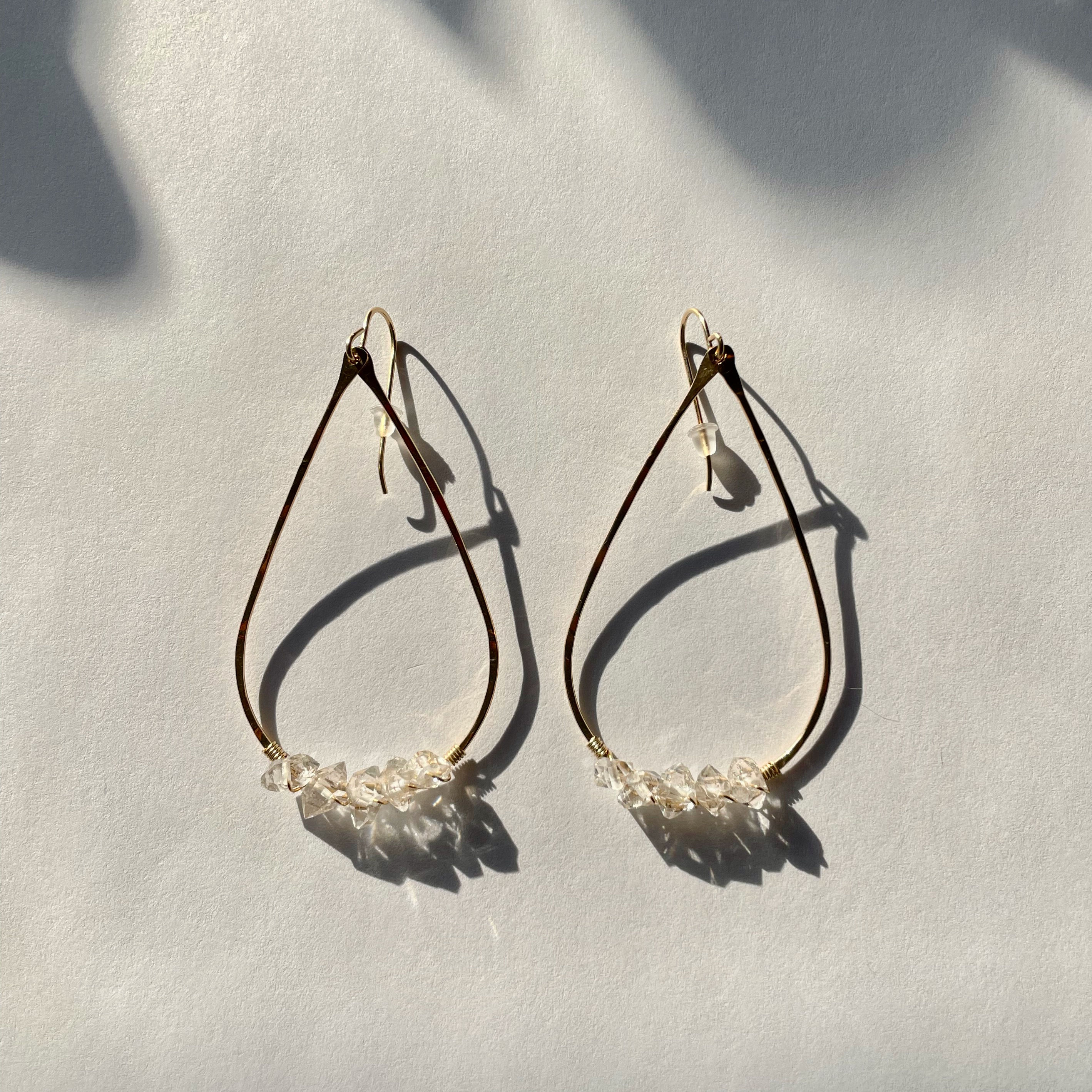 Herkimer Diamond Teardrops