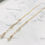 Thumbnail: Opal & Pearl Threader -14K Gold-Filled