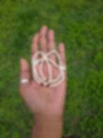 Thumbnail: Child Protection Bracelet Authentic Baltic Amber ,Ox Bone Fortified 