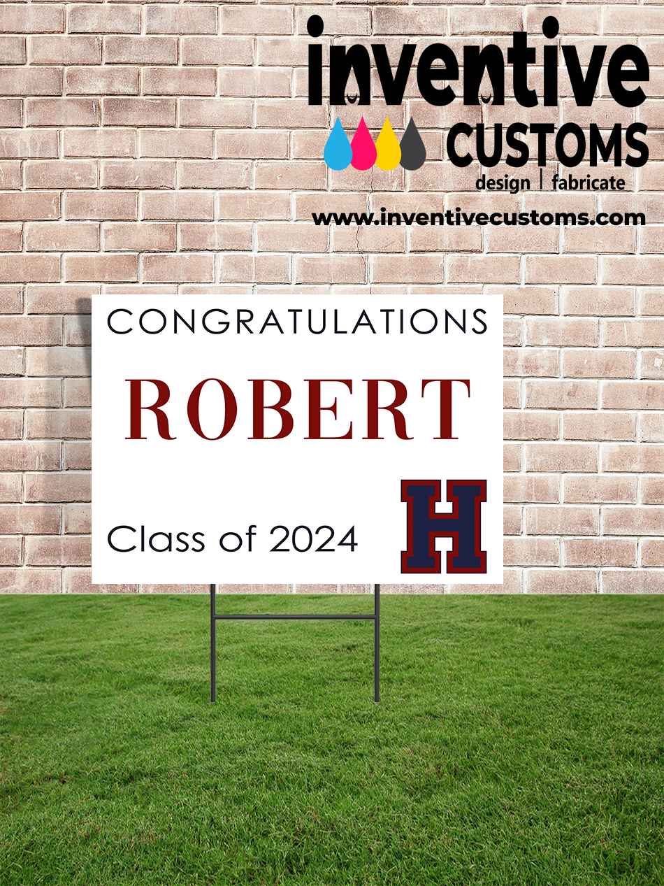 Hannan High Graduation Yard Sign