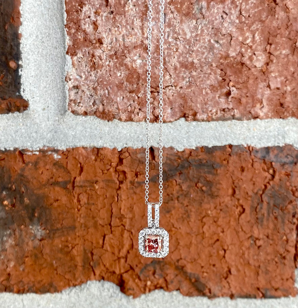 Pink Beauty Diamond Necklace