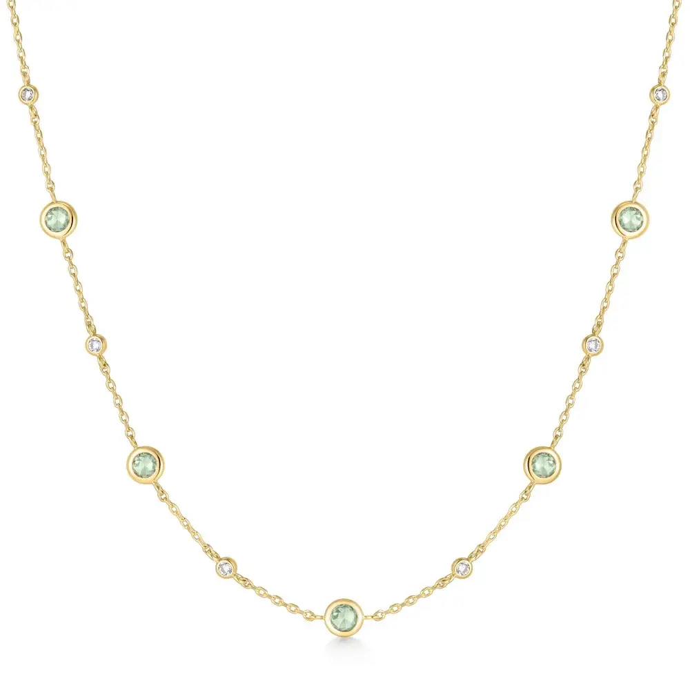 Mint Green Necklace