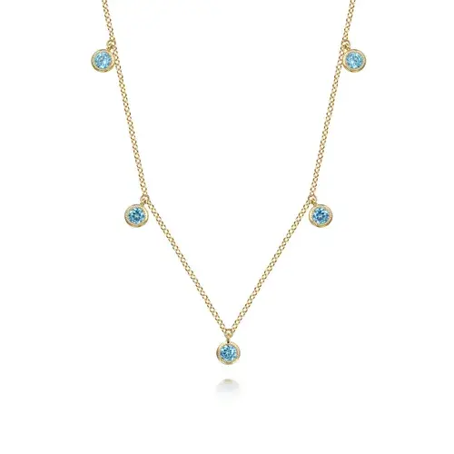 0.72ctw Station Necklace