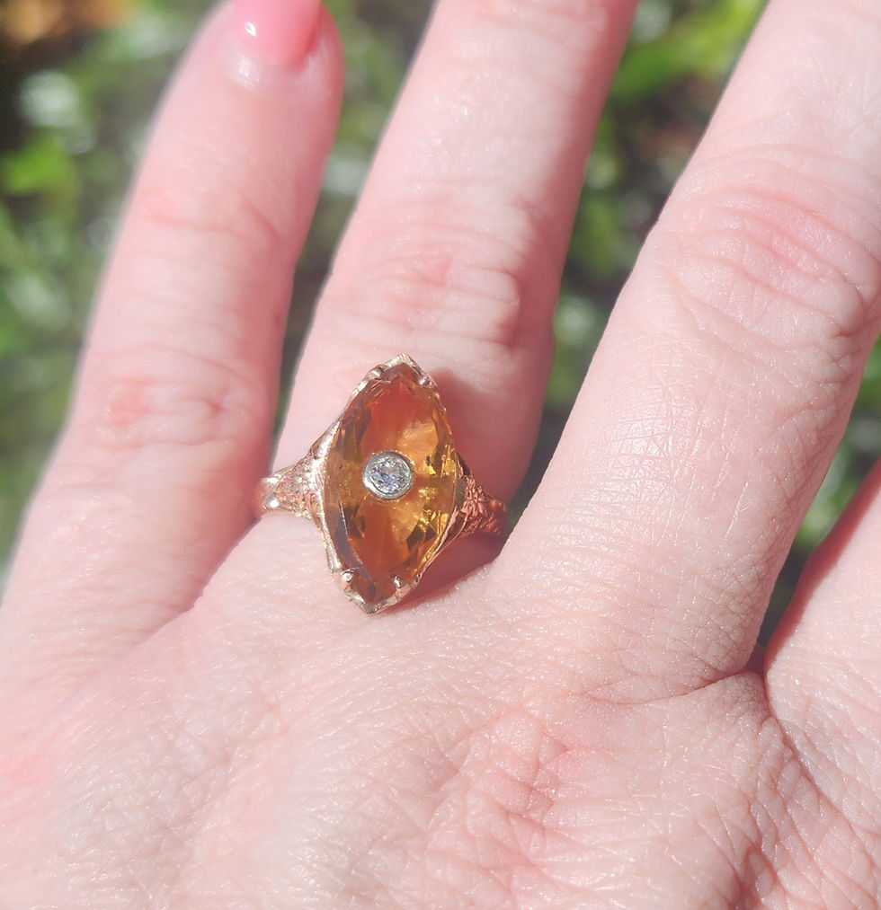 Vintage Citrine
