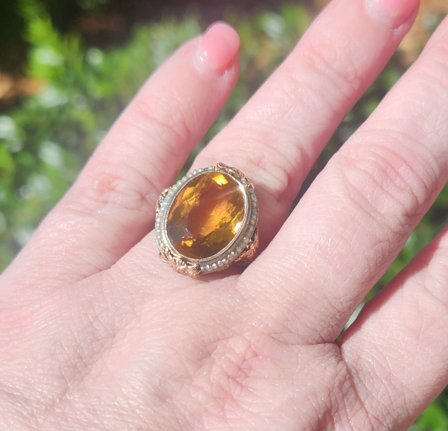 Pearl & Citrine Beauty