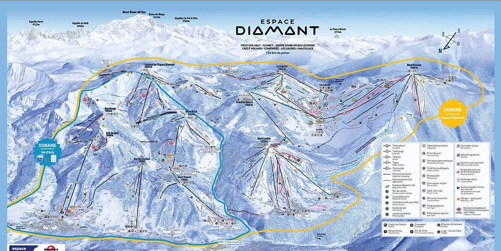 télécharger plan des pistes station espace diamant