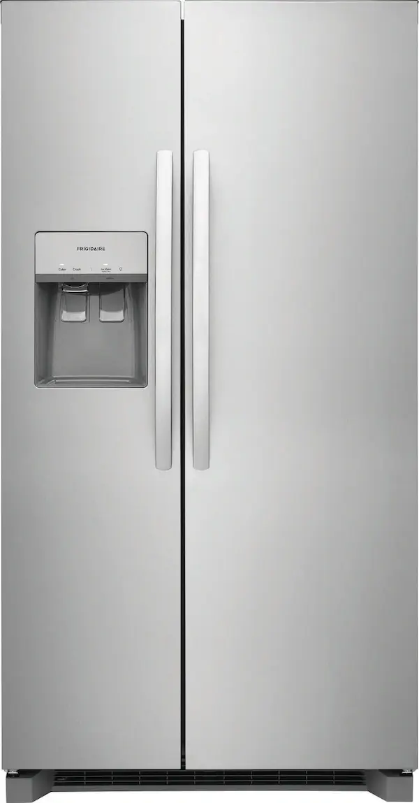 Frigidaire 22.3-cu ft Counter-depth Side-by-Side Refrigerator with Ice Maker