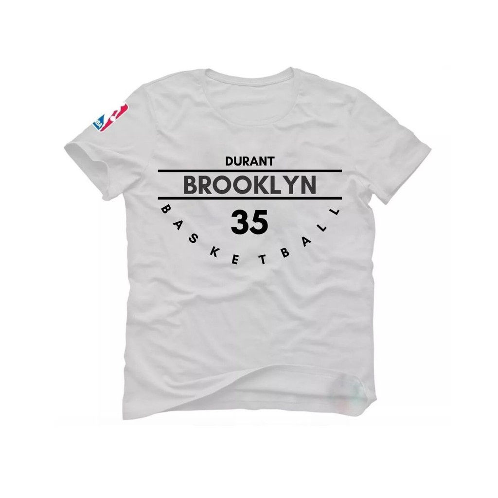 Camiseta Kevin Durant Basquete Brooklyn Jason Kidd Camisa