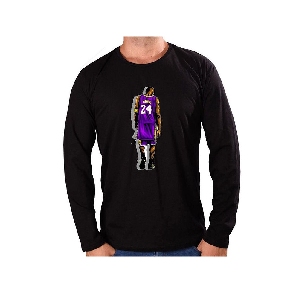 Miniatura: Camisa Manga Basquete Mamba Bryant Los Angeles LakerNation