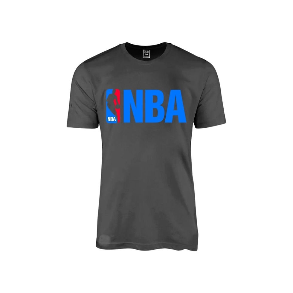 Miniatura: Camiseta Basquete Logo Liga Americana Chicago Miami Boston