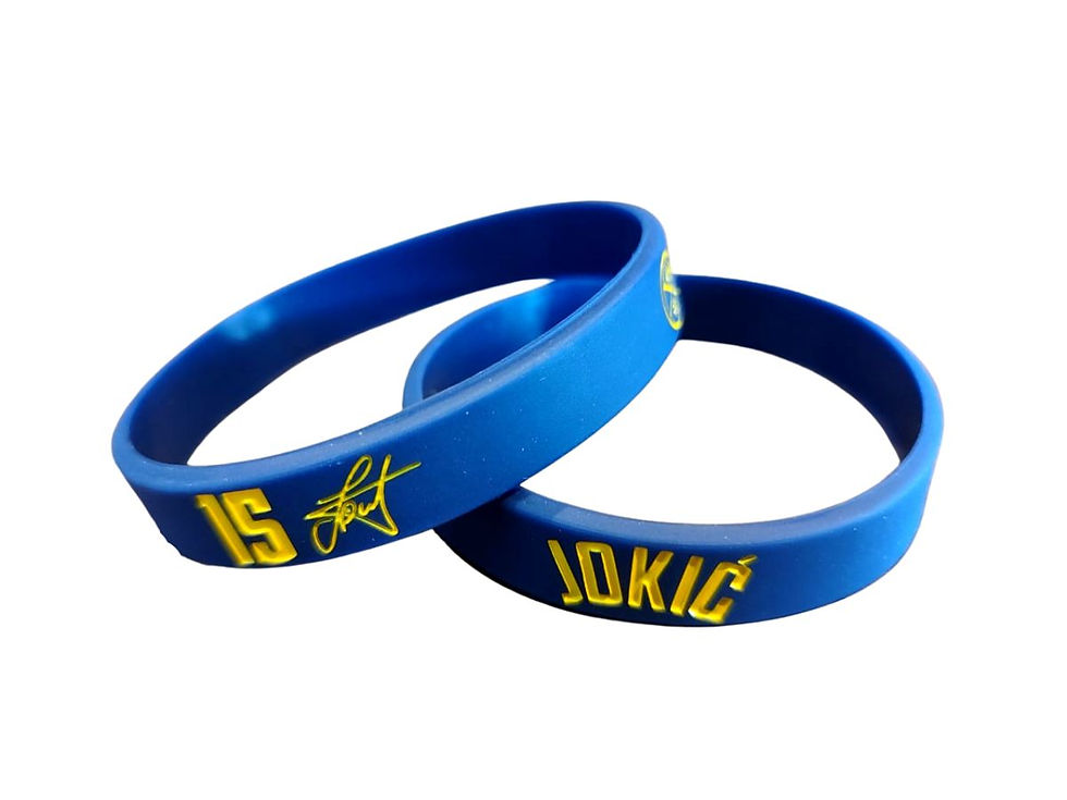 Miniatura: Pulseira Basquete Oficial Nikola Jokic Denver Nuggetts