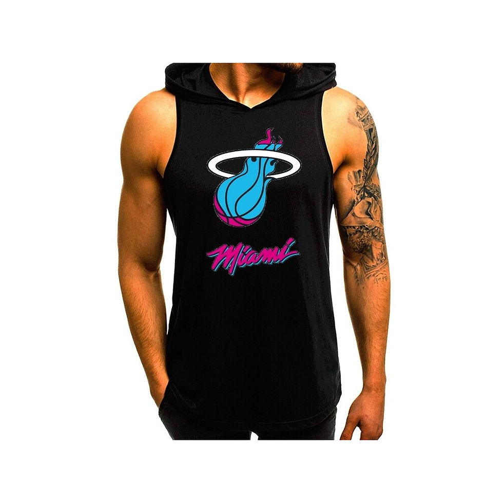 Regata Capuz Basquete Miami Dwayne Wade King James Bosh