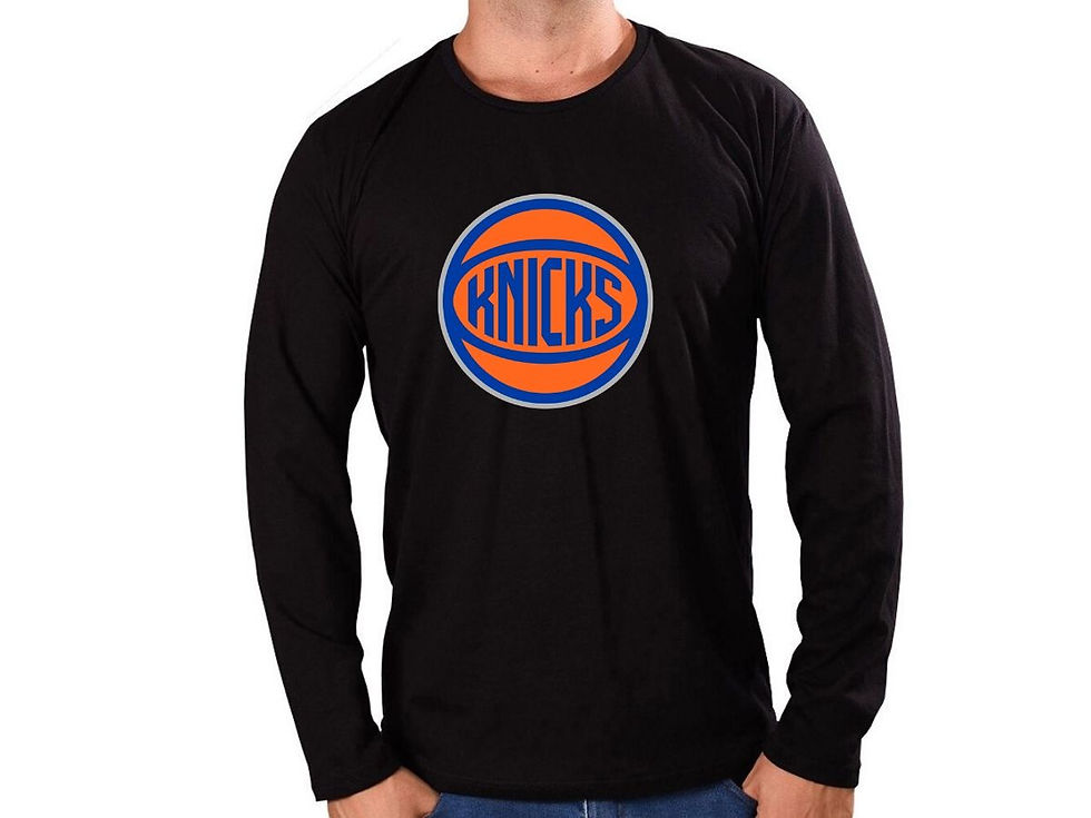 Camisa Manga Basquete New York Knickss Carmelo Anthony