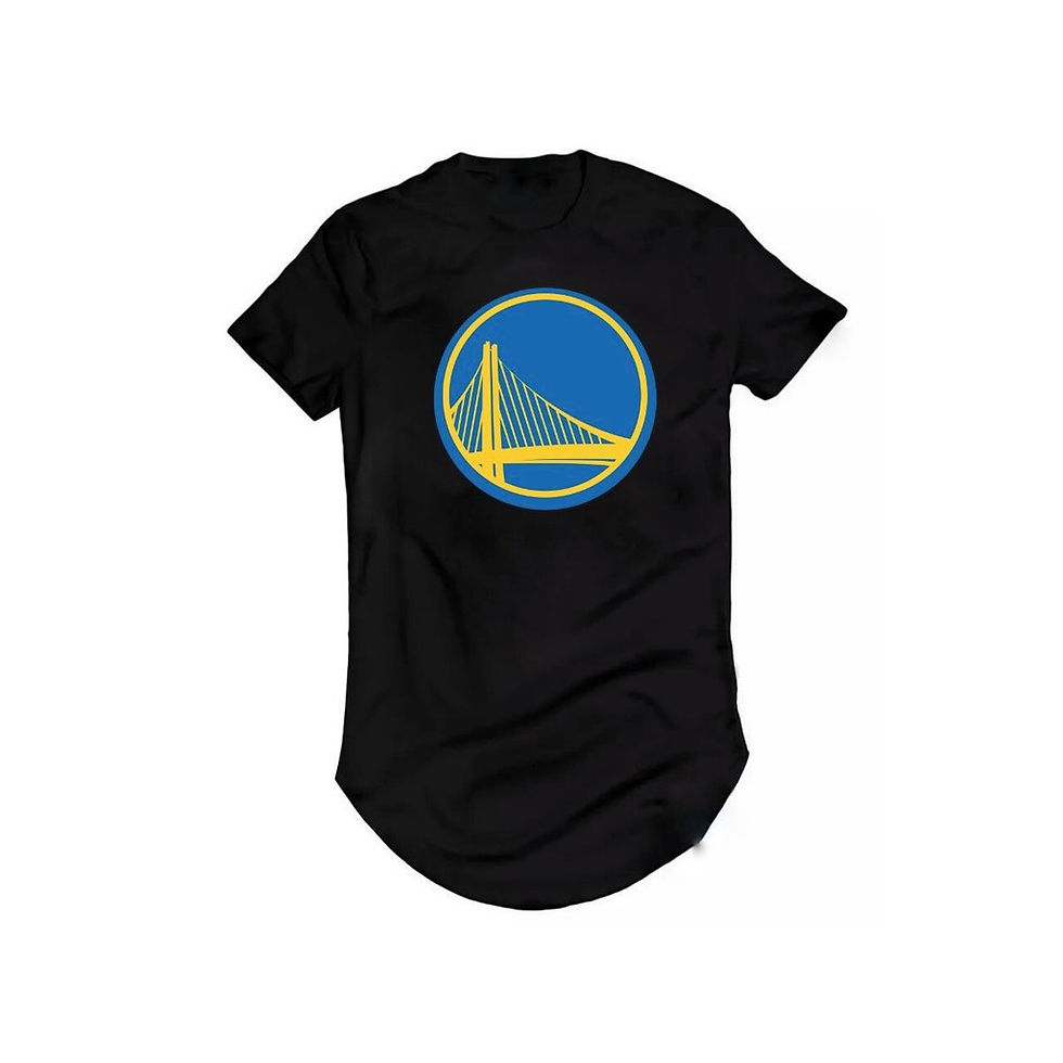 Camiseta Longline Golden State Stephen ChefCurry Basquete