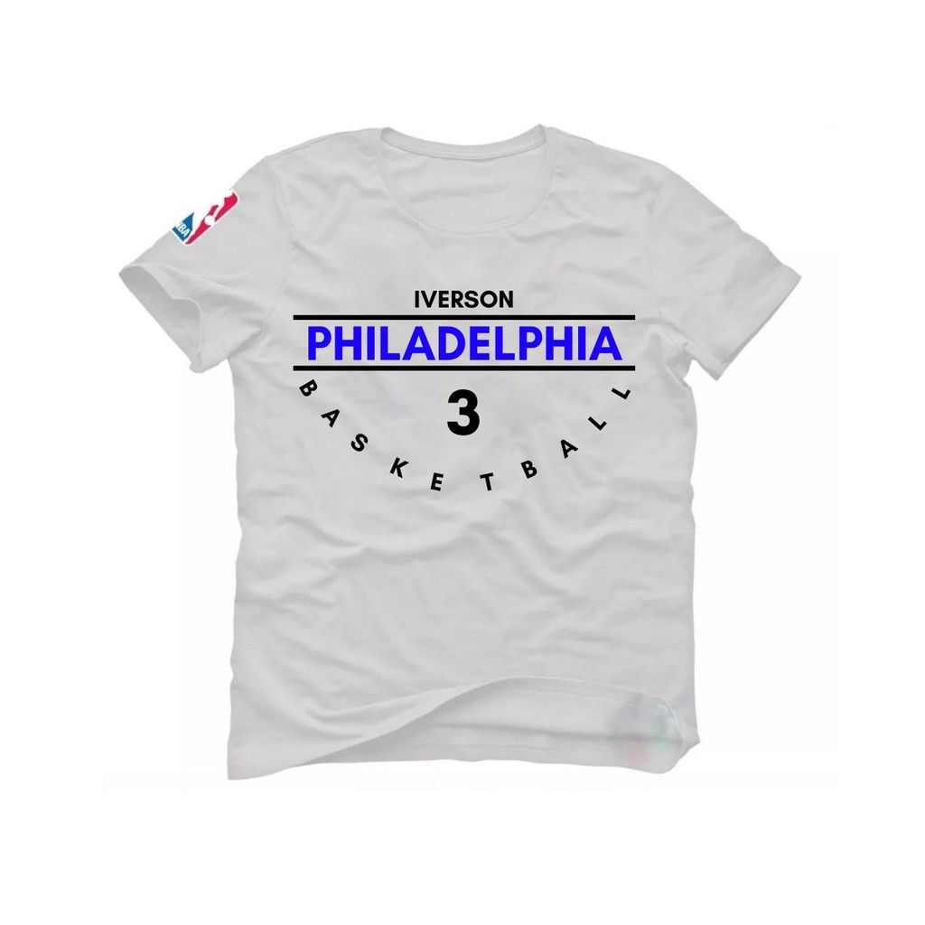 Camiseta Allen Iverson Basquete philadelphia Charles Barkley