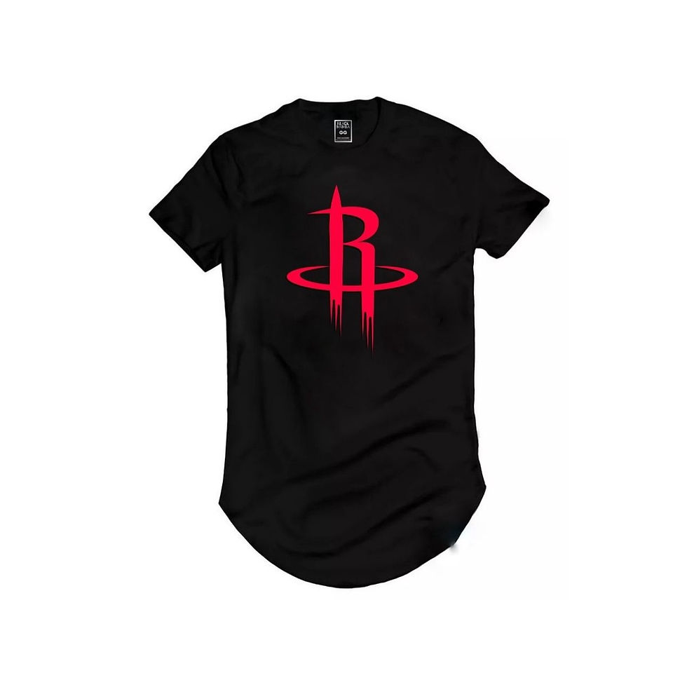 Miniatura: Camiseta Longline James The Beard Houston RocketBasquete
