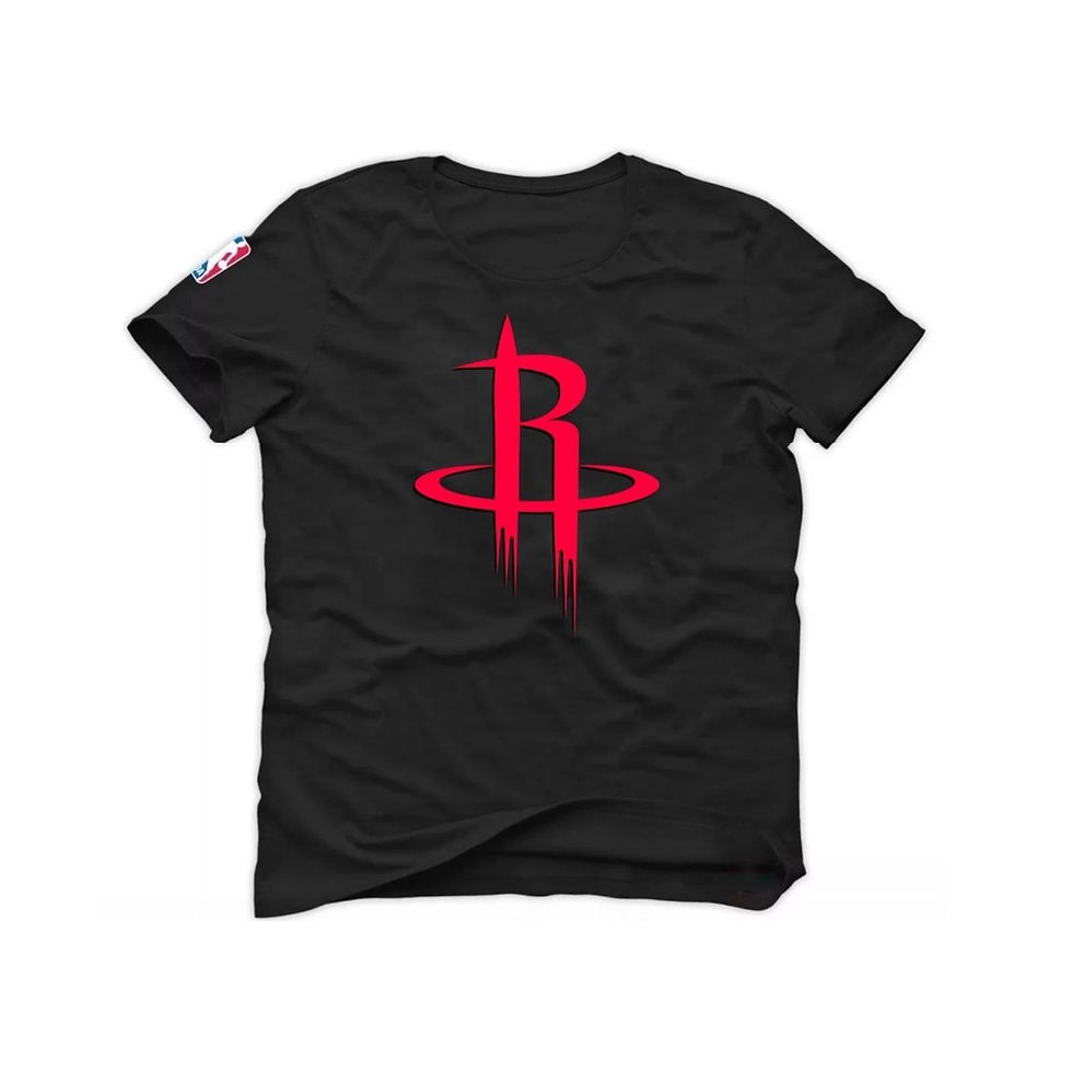 Camiseta Basquete James The Beard Logo Houston Rocket