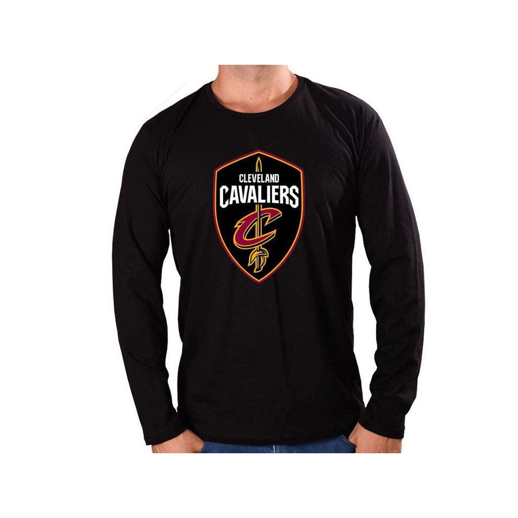 Camisa Manga Longa Basquete Cleveland Cavalier King James