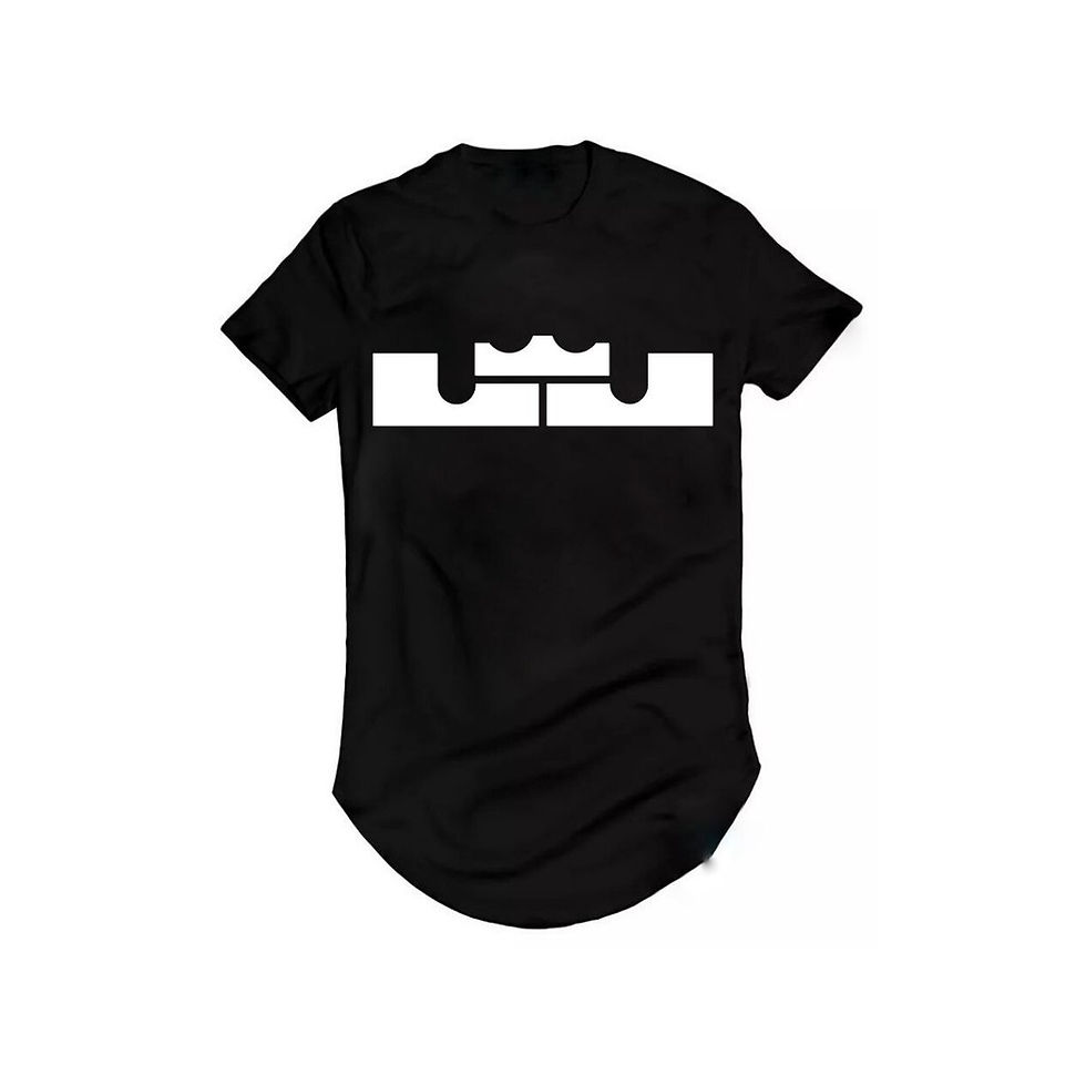 Camiseta Longline King James Cavalier Miami Heatt Basquete 1