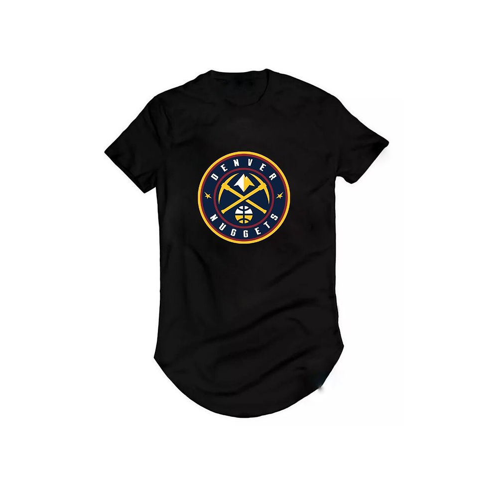 Camiseta Longline Denver Nuggets Nikola Jokic Basquete