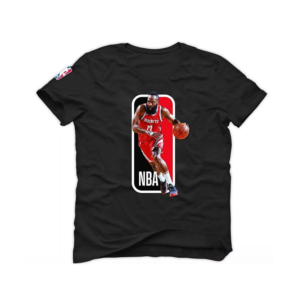 Miniatura: Camiseta Basquete James The Beard Logo Houston Rocket