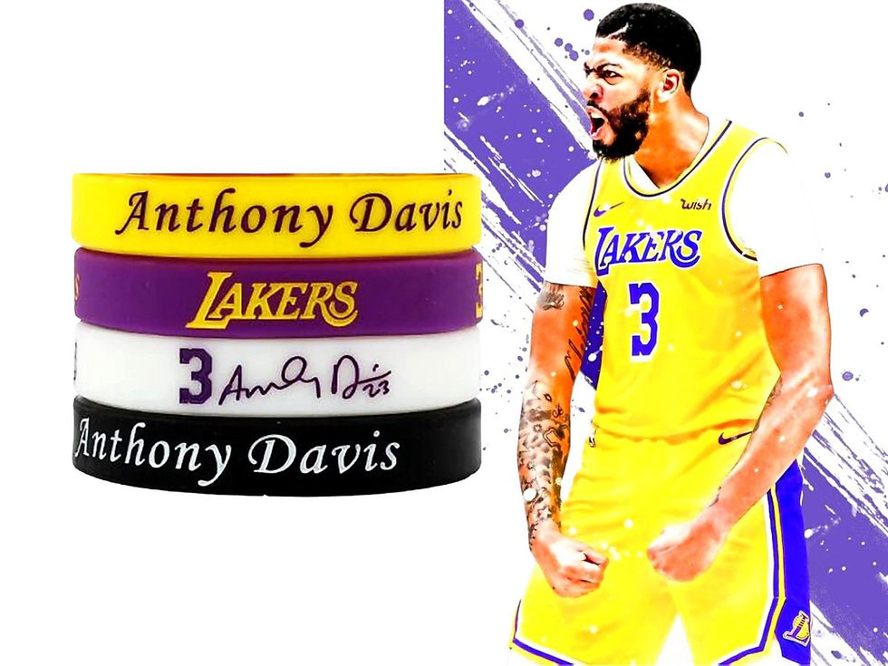 Pulseira Oficial Anthony Davis Los Angeles Basquete