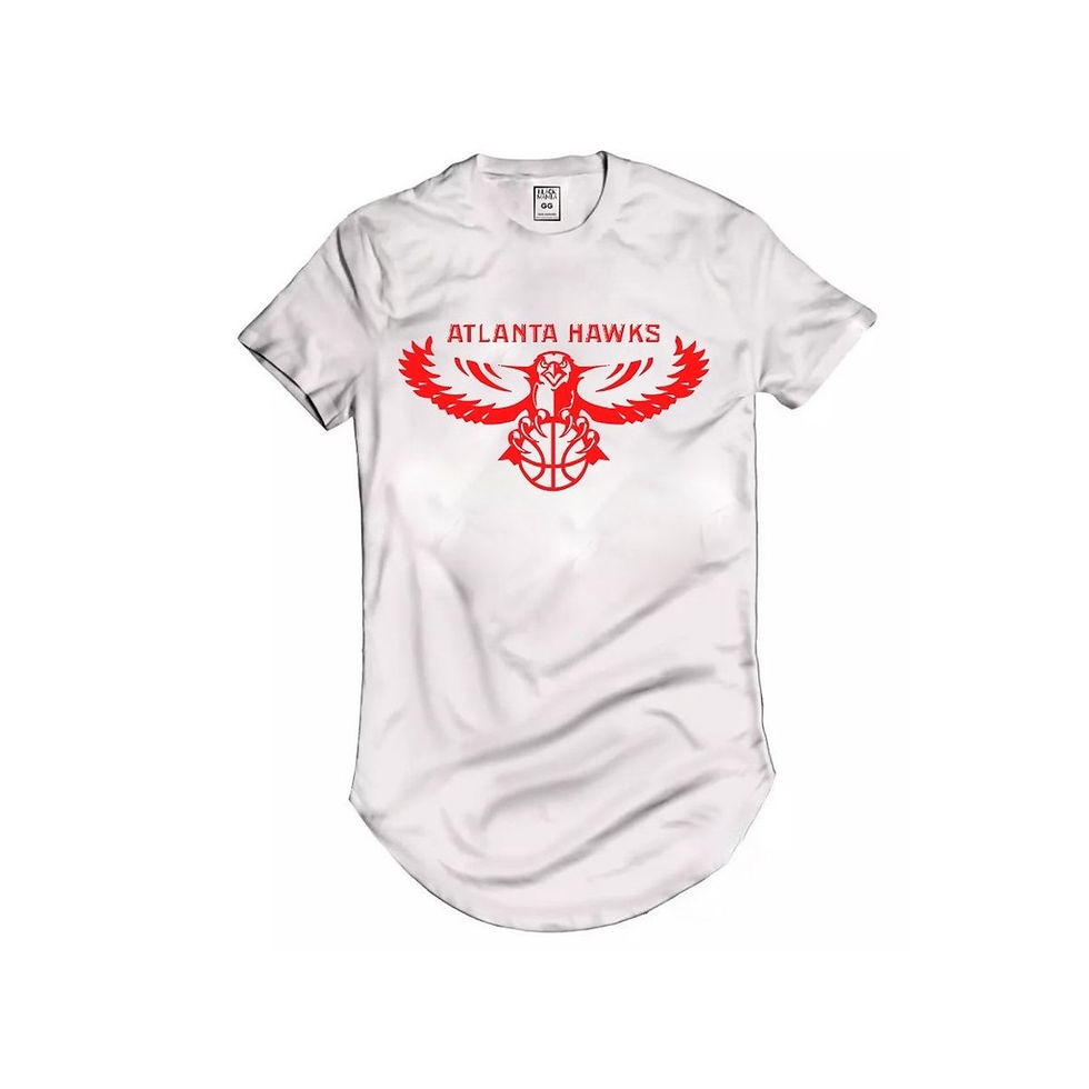 Miniatura: Camiseta Longline Atlanta Hawk Trae Young Basquete Korver