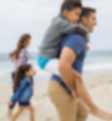 Family at a Beach