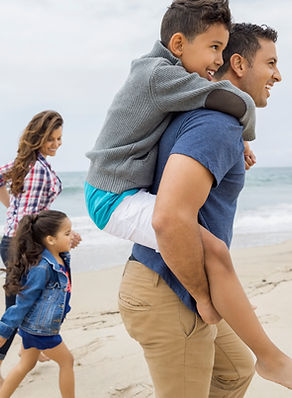 Family Beach Visit