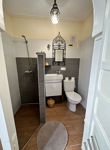 Hotel Riad Safina Marrakech Douche et toillette Chambre Timsah.JPG