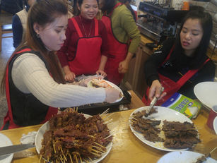 송년 아시아 음식나눔 파티